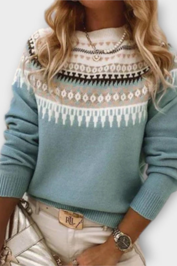 Lena - Kuscheliger & warmer Alltags-Strickpullover